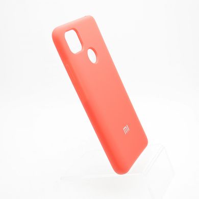 Чехол накладка Silicone Cover для Xiaomi Redmi 9C Red