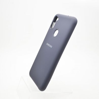 Чехол накладка Silicon Cover для Samsung A115/M115 Galaxy A11/M11 Midnight Blue Copy