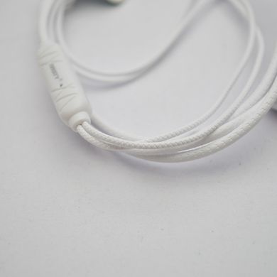 Навушники провідні з мікрофоном ANSTY E-054 3.5mm White
