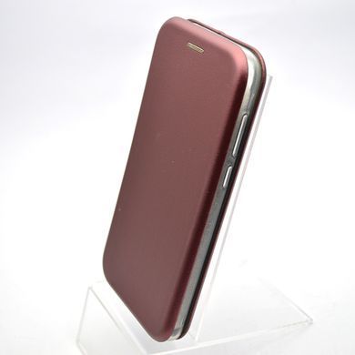 Чохол книжка Premium Magnetic для Huawei Y5P Marsala