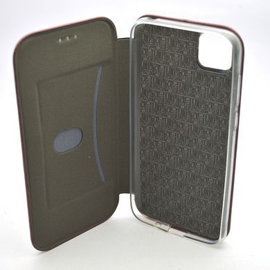 Чохол книжка Premium Magnetic для Huawei Y5P Marsala