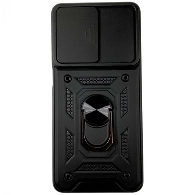 Чохол протиударний Armor Case CamShield із кільцем для Samsung M526 Galaxy M52 Чорний