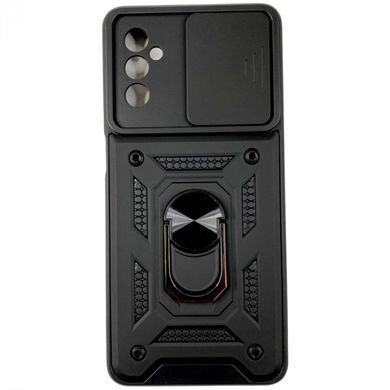 Чохол протиударний Armor Case CamShield із кільцем для Samsung M526 Galaxy M52 Чорний