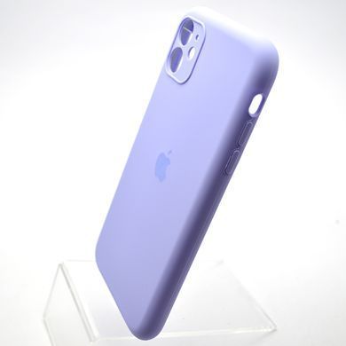 Силіконовий чохол накладка Silicon Case Full Camera для iPhone 11 Lilac