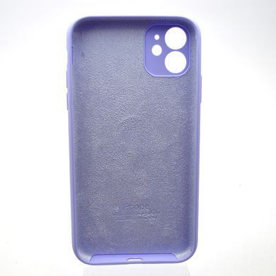 Силіконовий чохол накладка Silicon Case Full Camera для iPhone 11 Lilac