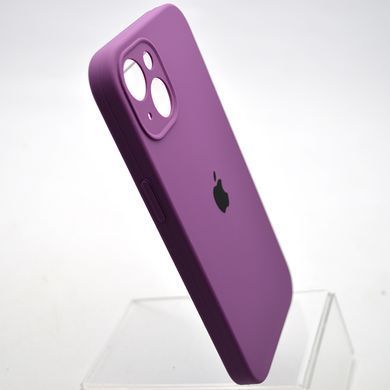 Силіконовий чохол накладка Silicon Case Full Camera для iPhone 15 Purple