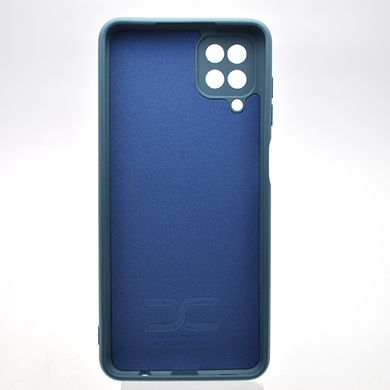Чохол накладка Silicon Case Full Camera для Samsung A125/M125 Galaxy A12/Galaxy M12 Blue