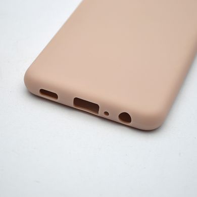 Чехол накладка Silicon Case Full camera для Samsung A225 Galaxy A22 Pink Sand