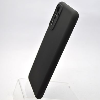 Чехол накладка Silicone case Full Camera Lakshmi для Samsung M13/M23 Galaxy M135/M235 Black/Черный