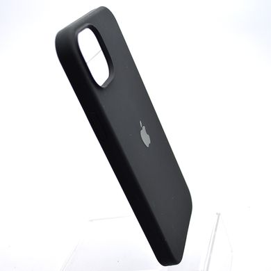 Чехол накладка Silicon Case Full Cover для iPhone 15 Plus Black