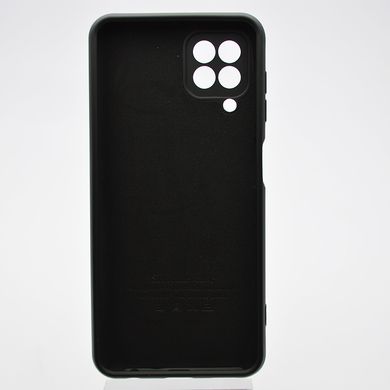 Чехол накладка Silicon Case Full camera для Samsung A225 Galaxy A22 Black/Черный