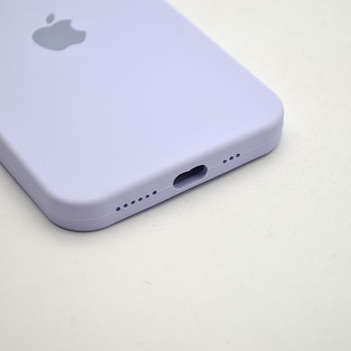 Чохол силіконовий з квадратними бортами Silicon case Full Square для iPhone 11 Pro Lilac