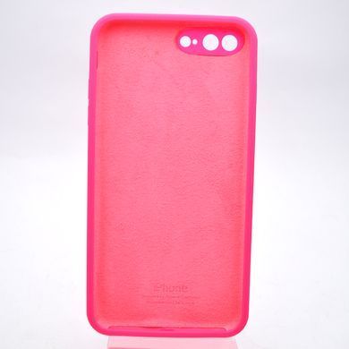 Чехол силиконовый с квадратными бортами Silicon case Full Square для iPhone 7 Plus/iPhone 8 Plus Barbie