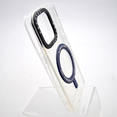 Чохол накладка з MagSafe Colored Ring Case для Apple iPhone 14 Pro Midnight Blue