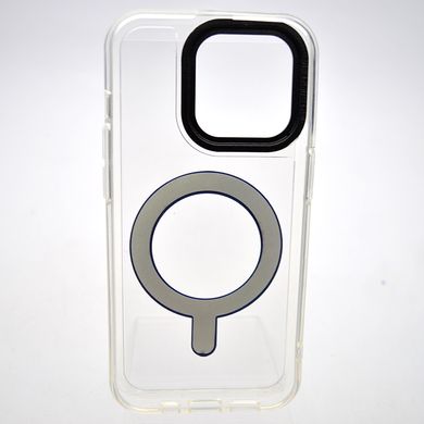 Чехол накладка с MagSafe Colored Ring Case для Apple iPhone 14 Pro Midnight Blue