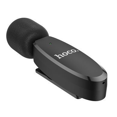 Безпровідний петличний мікрофон Hoco L15 Type-C Black