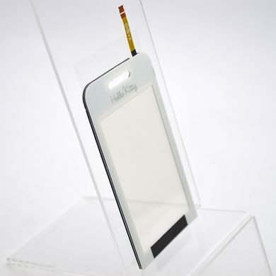 Сенсор (тачскрин) Samsung S5230 Star белый Hello Kitty HC