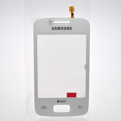 Сенсор (тачскрін) Samsung S6102 Galaxy Y Duos білий HC
