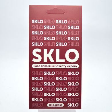 Защитное стекло SKLO 3D для Xiaomi Redmi Note 11/Redmi Note 11s/Redmi Note 12s Black/Черная рамка
