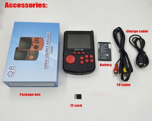 Портативна приставка Game Box Q80 Black