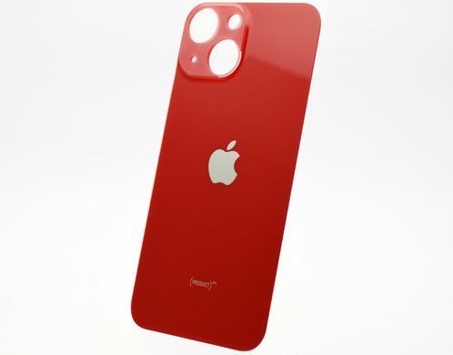 Задня кришка для Apple iPhone 13 Mini Red Original (з великим отвором під камеру)