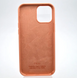 Чехол накладка Silicon Case Full Cover для iPhone 12 Pro Max Peach