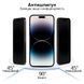 Защитное стекло OG Golden Armor антишпион для Apple iPhone Air Black