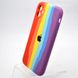 Чехол с радужным дизайном Silicon Case Rainbow Full Camera для iPhone 11 №6