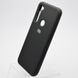 Чохол накладка Silicon case Full Cover для Xiaomi Redmi Note 8T Black/Чорний