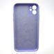 Силіконовий чохол накладка Silicon Case Full Camera для iPhone 11 Lilac