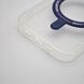 Чохол накладка з MagSafe Colored Ring Case для Apple iPhone 14 Pro Midnight Blue