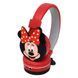 Детские беспроводные наушники в форме Minnie Mouse Bluetooth AH-806L (Красный)