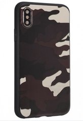 Чехол Camouflage TPU Case для iPhone Xs Max Камуфляж/Хаки