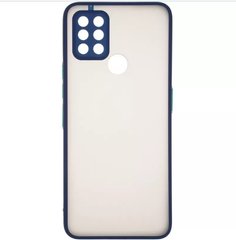 Чехол накладка Matte Color Case TPU для Tecno Pova Blue