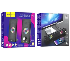 Колонки для компьютера (ПК) Hoco DS32 Plus Combined colorful speaker (Bluetooth) Black