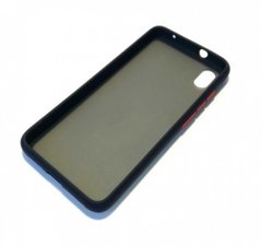 Чохол з напівпрозорою задньою кришкою Matte Color Case TPU для Xiaomi Redmi 7A Black