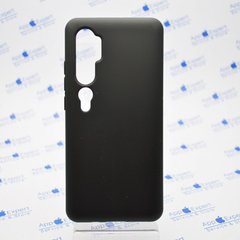 Чехол накладка Full Silicon Cover для Xiaomi Mi Note 10 Black