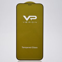 Защитное стекло Veron Full Glue для iPhone 12 Pro Max 6.7'' (Black)