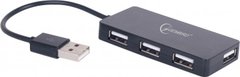 USB HUB Gembird UHB-U2P4-04 (4xUSB 2.0) Black