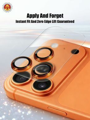 Защитное стекло на камеру Monkey King AG Camera Glass для iPhone 17 Pro Max Silver