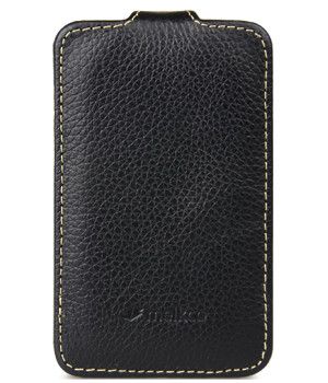 Кожаный чехол флип Melkco Jacka leather case for LG E435 L3 II Black