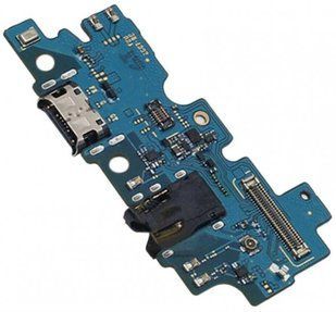 Разъем зарядки Samsung A307F Galaxy A30s на плате с компонентами HC