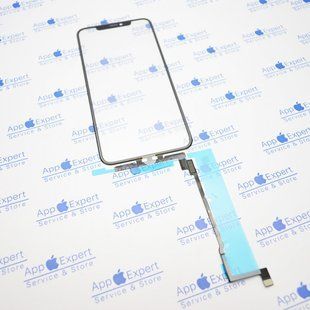 Тачскрин iPhone 11 Pro Max с сеточкой спикера (без микросхемы) Black HC