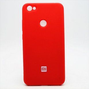 Матовий чохол New Silicon Cover для Xiaomi Redmi Note 5A Prime Red Copy
