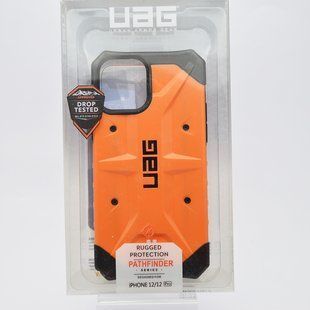 Чехол противоударный UAG Pathfinder для iPhone 12/12 Pro Оранжевый