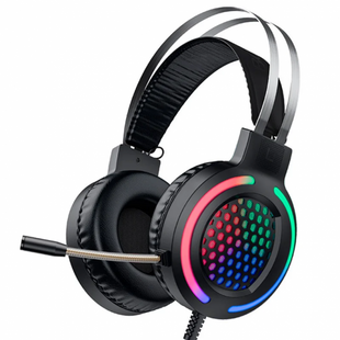 Наушники проводные игровые (геймерские) Hoco ESD03 Black