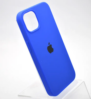Чехол накладка Silicone Case Full Cover для Apple iPhone 13 Синий