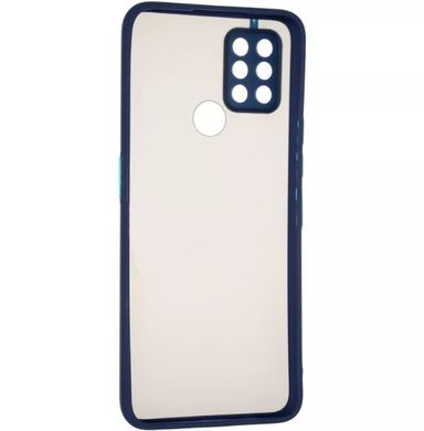 Чехол накладка Matte Color Case TPU для Tecno Pova Blue