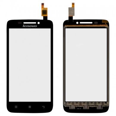 Touchscreen (сенсор) для телефону Lenovo S650 Black Original TW