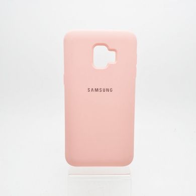 Чехол матовый Silicon Case Full Protective для Samsung J260 Galaxy J2 Core 2018 (Pink)